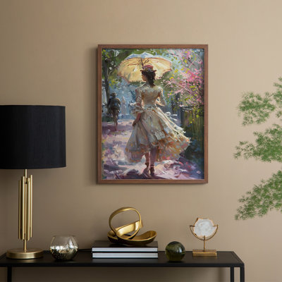 «WOMEN Series DCCLII», reproduction encadrée - bois massif