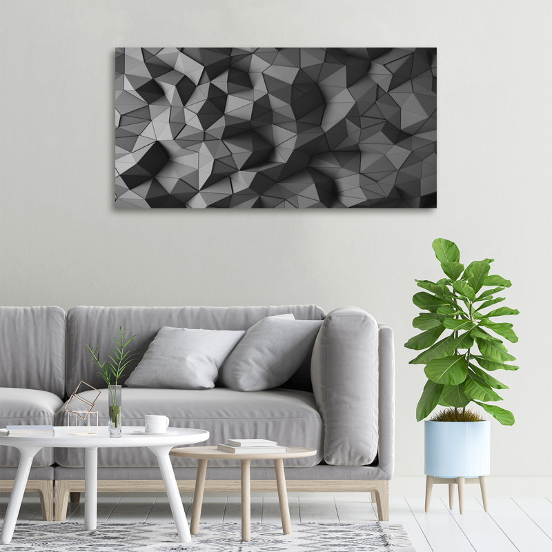 Abstract 3D Background - No Frame Print on Canvas