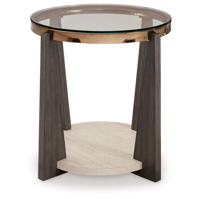 Lowrine Top End Table with Storage
