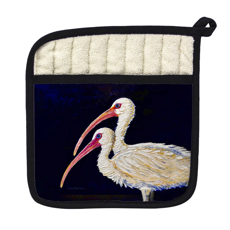 Gliding Pelican Pot Holder