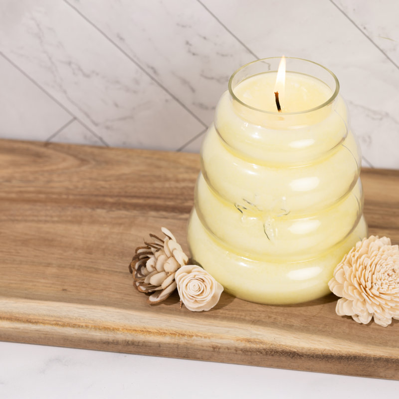 Bougie pour pot de pomme de miel miel
