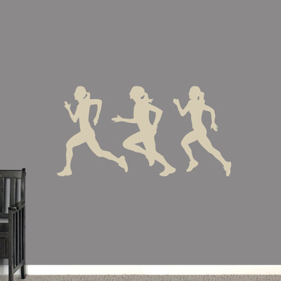 Décalcomanie murale ensemble de filles