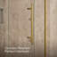 Levity Plus Less Sliding Shower Door, 81-5/8 In. H X 44-5/8 - 47-5/8 In. W, With 3/8 In.-Thick Crystal Clear Glass-1811766434