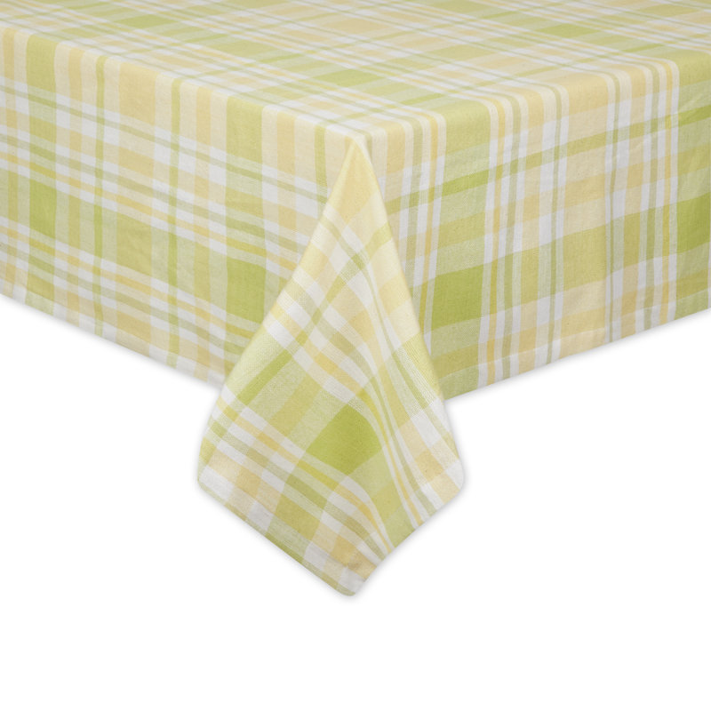 NAPPE PLAID LEMON BLISS 60X104, L 120 po x l 60 po