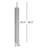 Carpi 1 - Light Gold Cylinder Pendant-239388907