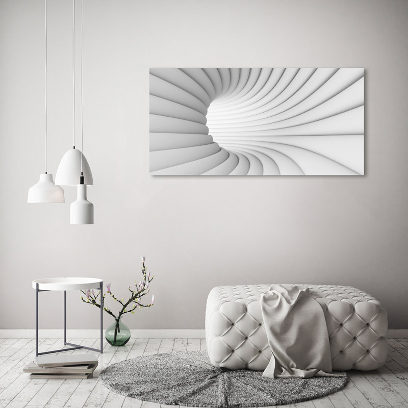 Abstraction Tunnel - Wrapped Canvas Print