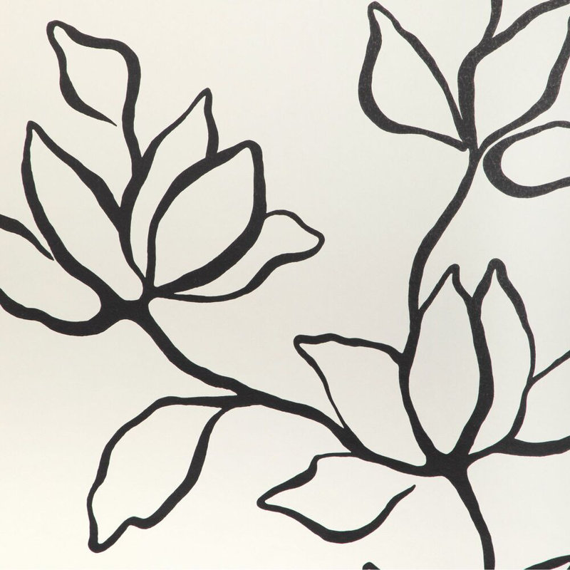 Floral Sketch Wp - Sage, Onyx