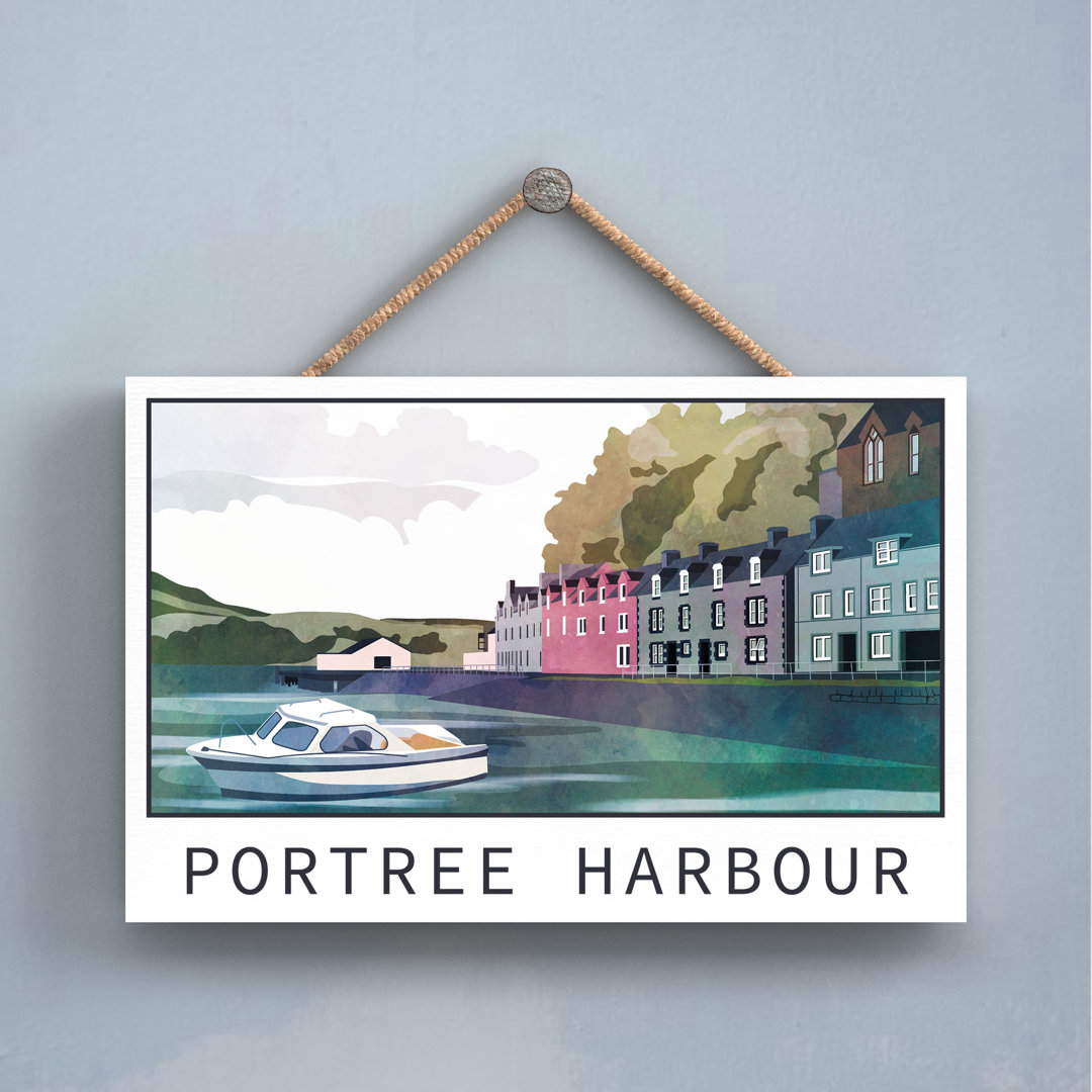 Scotland Portree Harbour Wall Décor