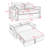 Sharmel 55'' Velvet Sofa-314944516