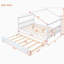 Lit plateforme avec lit gigogne Stroudsburg-1988209931