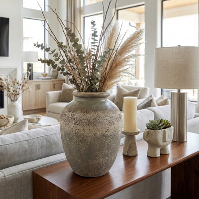 Vase en terre cuite Tiyler Modern