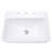 Nantucket Sinks 17.25'' Porcelain Enamel Glaze Vitreous China Rectangular Bathroom Sink with Overflow