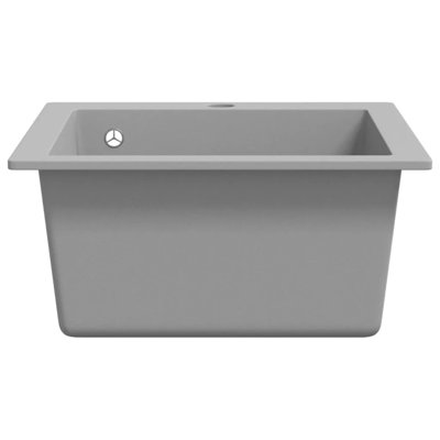 Audra Overmount Kitchen Sink Single Basin Granite