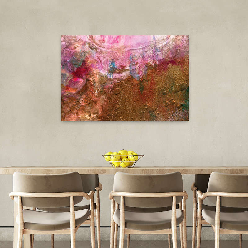Sweet Sweet Bronze, art contemporain abstrait, H 36 po x l 24 po