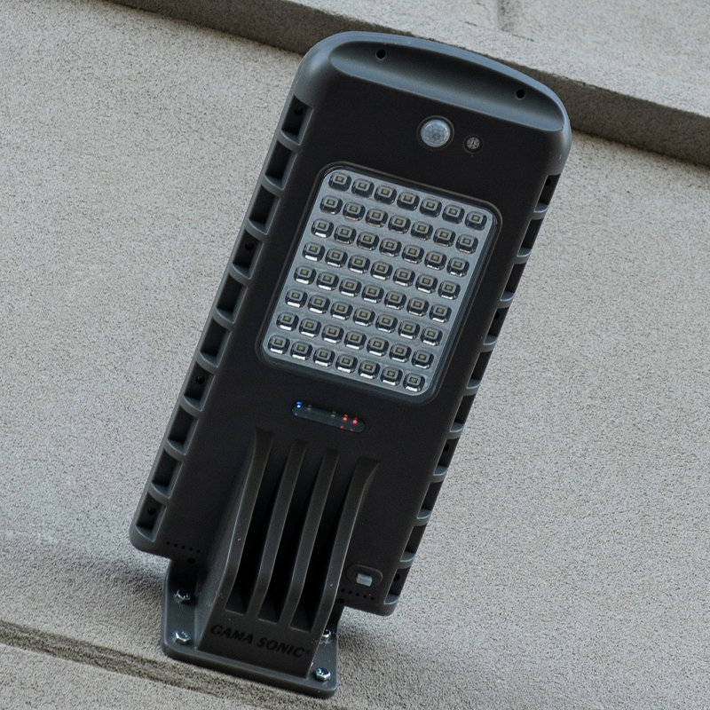 12W Solar Security & Area Light with Motion Sensor and Timer