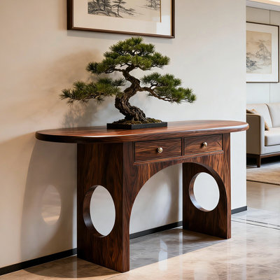 Nouvelle console d'entrée de style chinois