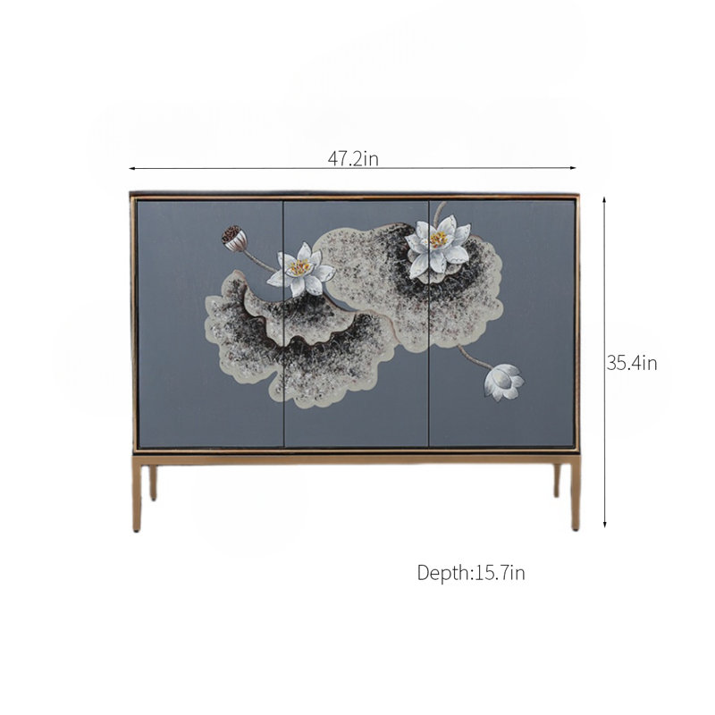 Light Luxury Decoration Porch Cabinet Accent Cabinet