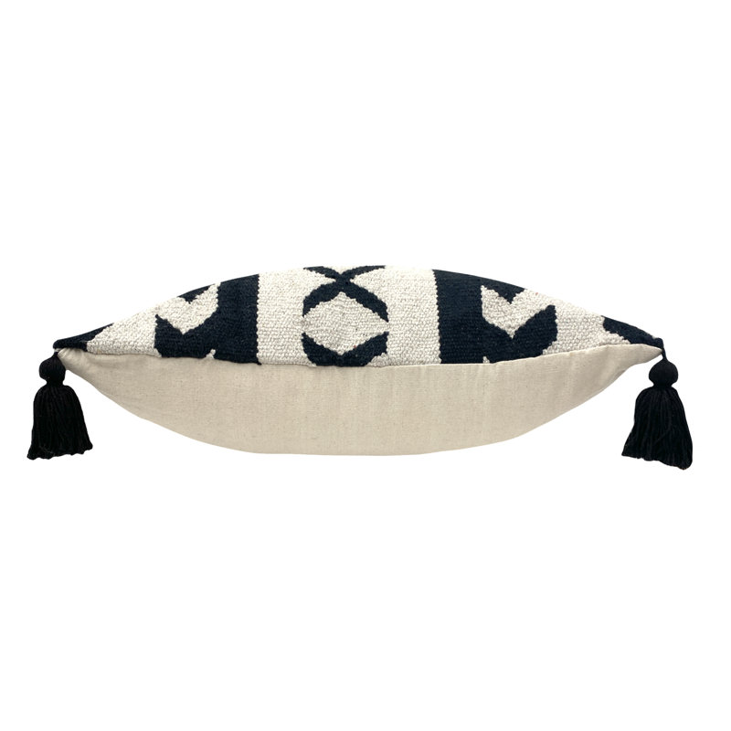 Geometric Square Cushion, Polyester