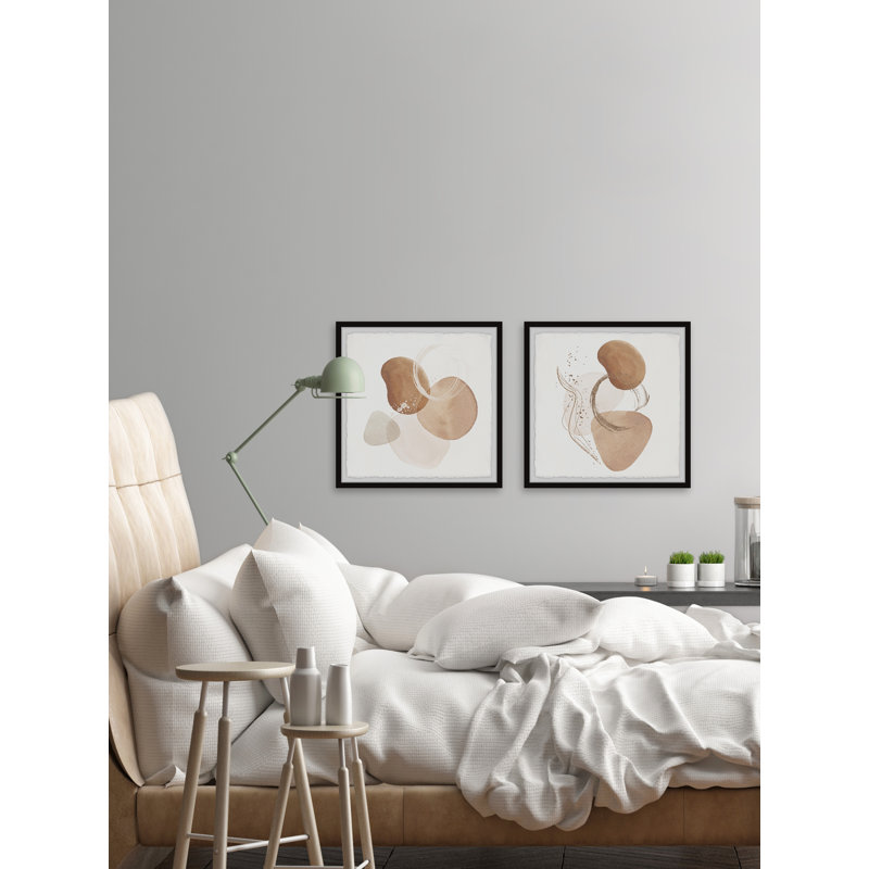 La naissance d'un diptyque étoilé, H 12 po x l 12 po