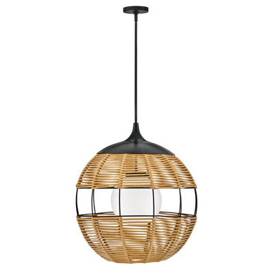 Luminaire suspendu d'extérieur 1 lumière H 26 po Marquette