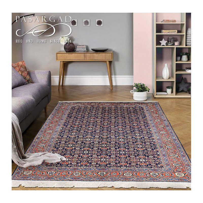 Tabriz antique bleu Nay Design 5 pi 3 po x 7 pi 10 po