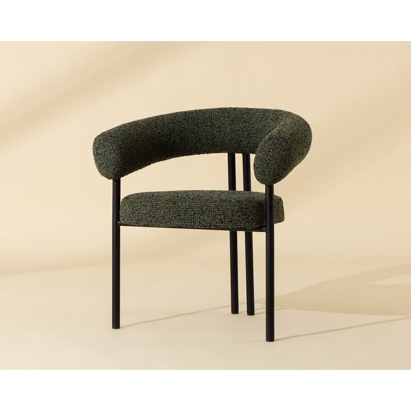 Chaise de salle à manger Oniva, Noir, Noah Meadow
