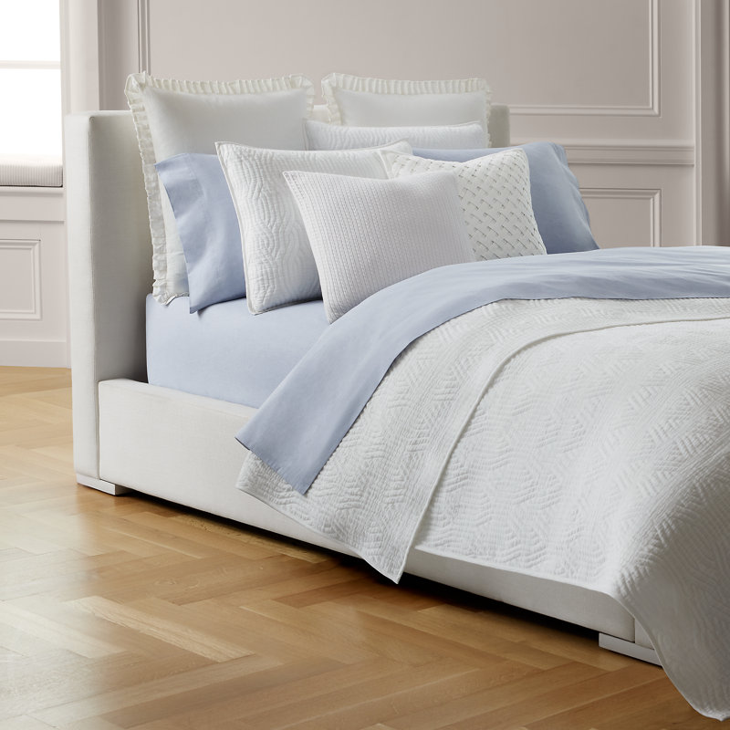 Wiley Standard Sham White, White, Standard Sham