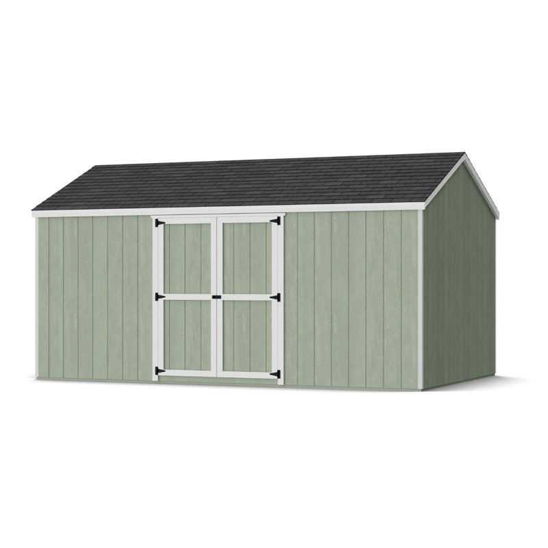 Value Gable Shed With Side Entry, 101.5'' H x 120'' W x 192'' D, No