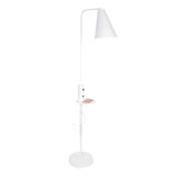 Electra 160cm Tray Table Floor Lamp with USB