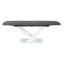Melany Extendable Metal Base Dining Table