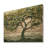 Tree American Basswood Collage III - Tree On Wood Print-1965702494
