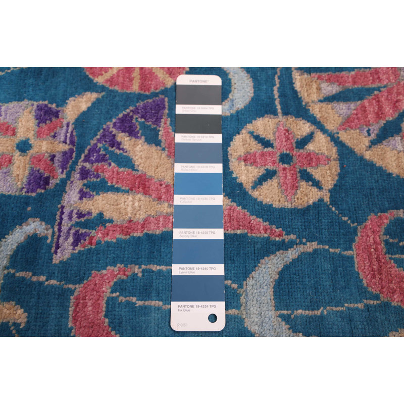 Tapis bleu Signature Collection 9 pi 2 po x 12 pi 1 po