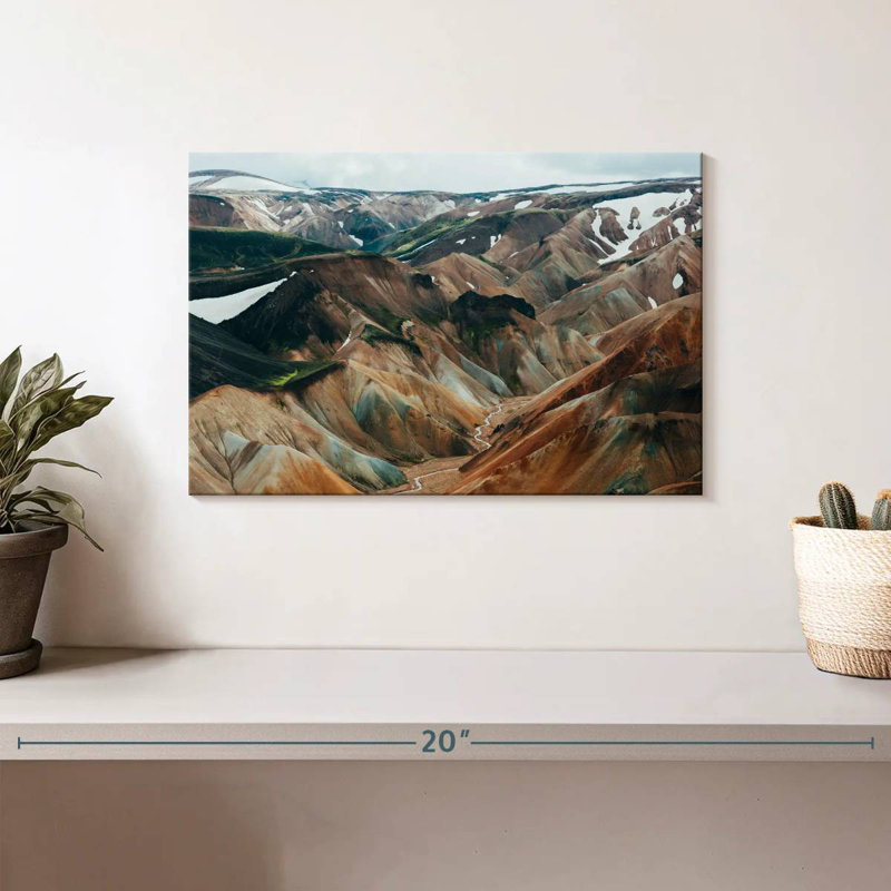 Alvord Highlands de l'Islande, H 8 po x l 12 po