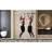 60 - Inch High Single Sliding Shower Door 56 Inches Wide, 6Mm Clear Tempered Glass With Shatter Film, Stainless Steel Track And Handle In Brushed Nickel Finish, Good For Bathroom Use, Silent Smooth