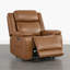 Fauteuil inclinable électrique en cuir véritable Zero Wall-2134244582