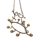 Laramie Steel Oval Hanging Pot Rack