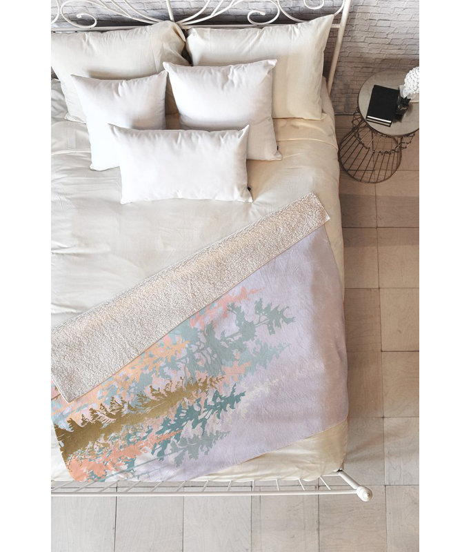 Hand Woven Throw Blanket, 60" W x 80" L