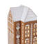 Lanterne de table en grès de 6,7 po Gingerbread
