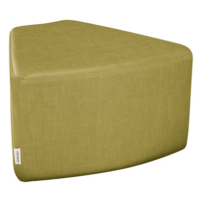 Shapes Series II Modular Collaborative Soft Seating Wedge Stool with Foam Padded Seat
