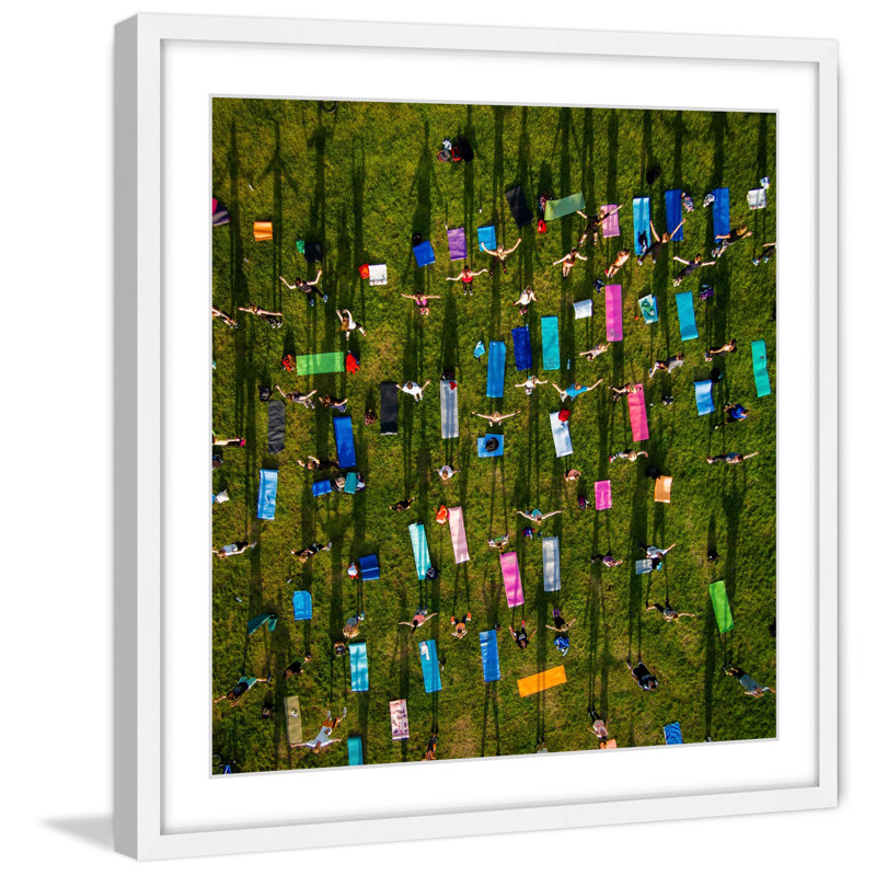 « stretched accoudoirs », reproduction encadrée, H 18 po x l 18 po