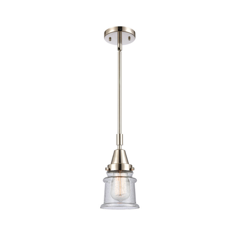 Cailen 1 - Light Single Pendant, No Bulb Included, Polished Nickel