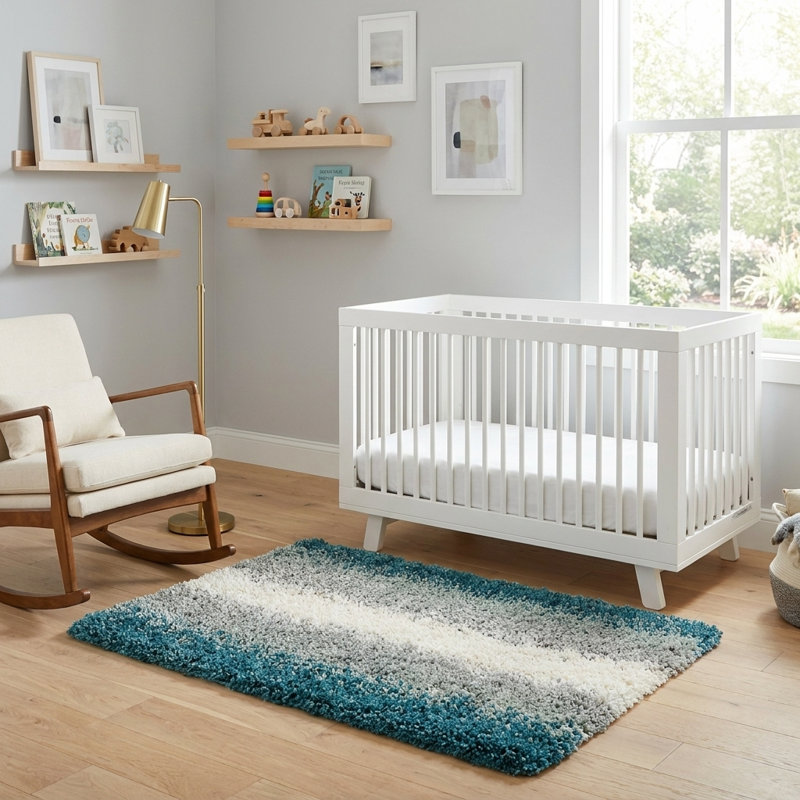  Cloud Soft Touch Shag Rug, Rectangle 2' x 3'1"