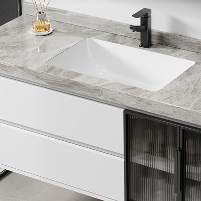 Light luxury simple vanitie bathroom cabinet