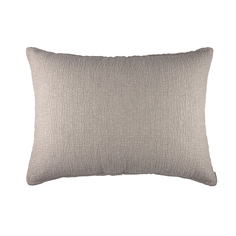 Dawn Luxe Rectangular Pillow Cover & Insert, Natural