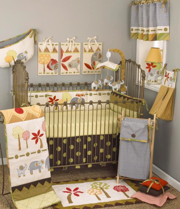 Elephant Brigade Fabric Laundry Hamper