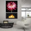 "Dahlia rose et blanc sur fond noir" par Tom Quartermaine-426828807