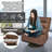 Trule Reclining Ergonomic Swiveling PC & Racing Game Chair-1873819859