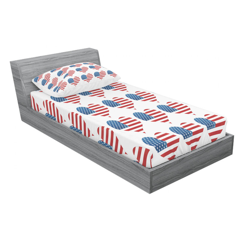 Aside Microfiber Sheet Set, Twin XL Sheet Set with Fitted Sheet