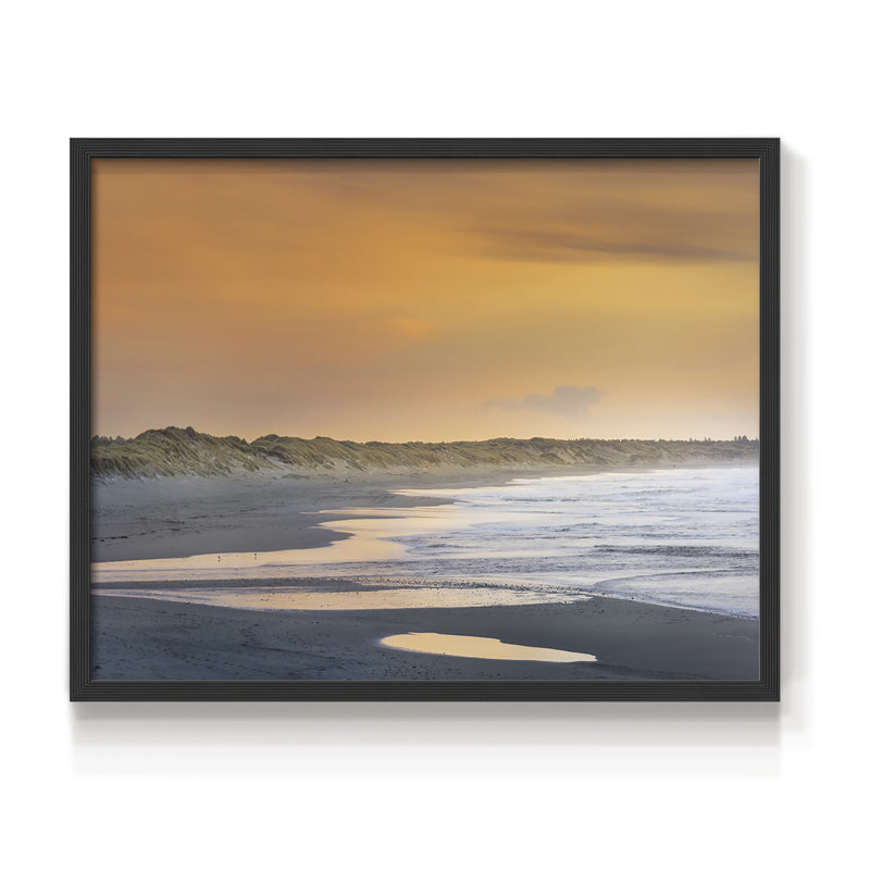 Endless Shores -Framed Print - Restickable