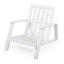 Fauteuil club d'extérieur de 2 avec coussins beiges et structure en bois blanc, confort moderne de style classique, parfait pour la cour ou le patio, tous les espaces 2, coussins, patio à angle traditionnel